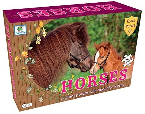 Barbo Toys (5813) - "Horses" - 141 Teile Puzzle