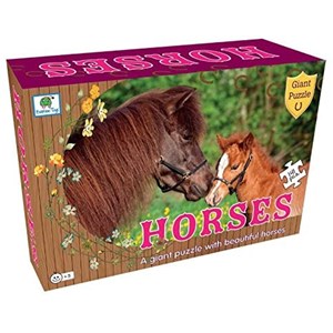 Barbo Toys (5813) - "Horses" - 141 Teile Puzzle