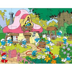 Barbo Toys (8222) - "Smurf Girl" - 36 Teile Puzzle