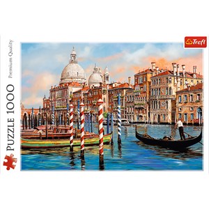 Trefl (10460) - "Canal Grande, Venedig" - 1000 Teile Puzzle
