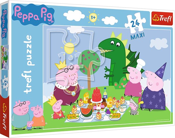 Trefl (14157) - "Peppa Pig" - 24 Teile Puzzle