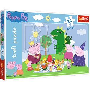 Trefl (14157) - "Peppa Pig" - 24 Teile Puzzle