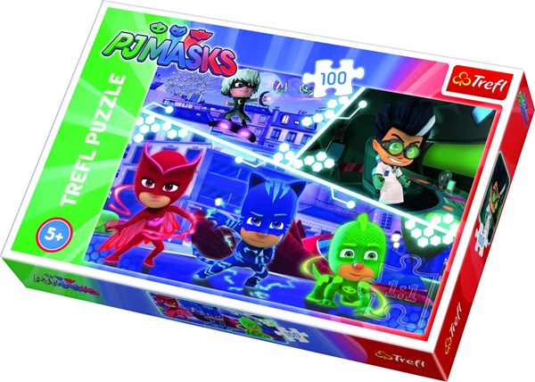 Trefl (16334) - "PJ Masks" - 100 Teile Puzzle