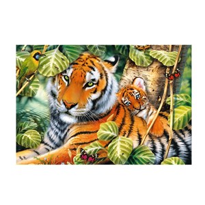 Trefl (26159) - "Zwei Tiger" - 1500 Teile Puzzle