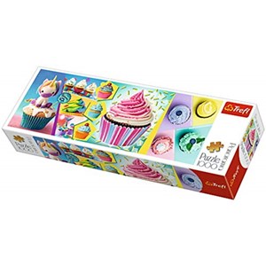 Trefl (29045) - "Colourful Cupcake" - 1000 Teile Puzzle