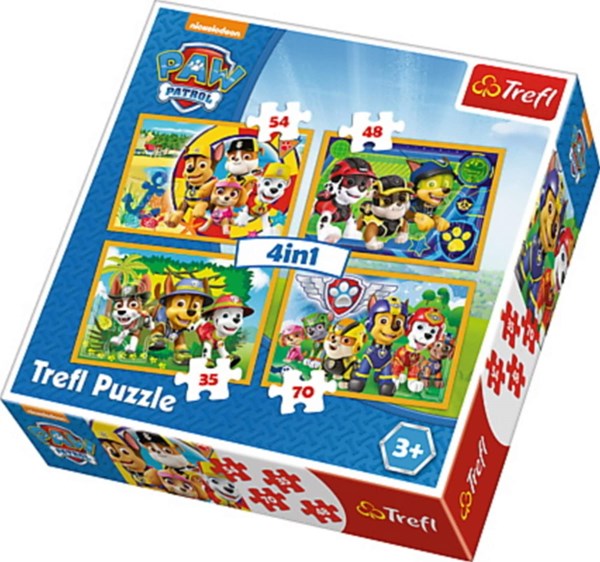 Trefl (34307) - "Always on Time" - 35 48 57 70 Teile Puzzle