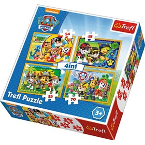 Trefl (34307) - "Always on Time" - 35 48 57 70 Teile Puzzle