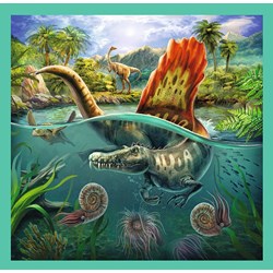 Trefl (34837) - "The extraordinary world of dinosaur" - 20 36 50 Teile Puzzle
