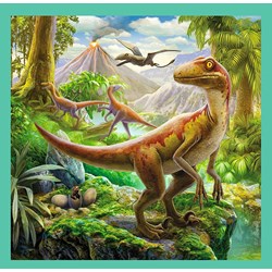 Trefl (34837) - "The extraordinary world of dinosaur" - 20 36 50 Teile Puzzle
