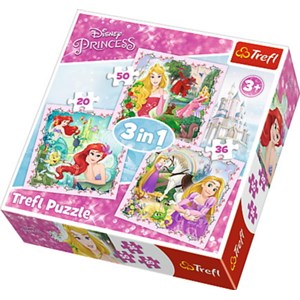 Trefl (34842) - "Disney Princess" - 50 Teile Puzzle