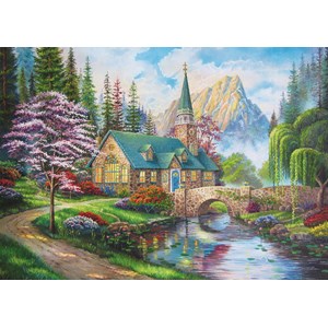 Trefl (37327) - "Woodland Seclusion" - 500 Teile Puzzle