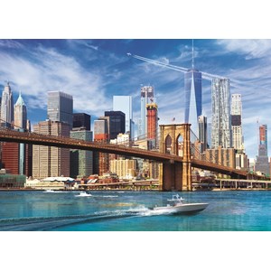 Trefl (37331) - "Blick auf New York" - 500 Teile Puzzle