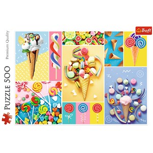 Trefl (37335) - "Favorite Candy" - 500 Teile Puzzle