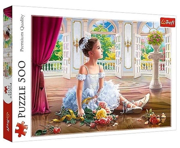Trefl (37351) - "Kleine Ballerina" - 500 Teile Puzzle