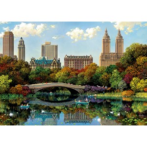 Educa (17136) - Alexander Chen: "Bogen-Brücke im Central Park" - 8000 Teile Puzzle