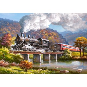 Castorland (B-53452) - "Iron Horse" - 500 Teile Puzzle