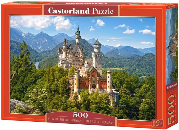 Castorland (B-53544) - "Neuschwanstein Castle, Germany" - 500 Teile Puzzle