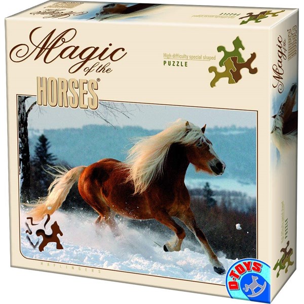 D-Toys (65933-2) - "Haflingers" - 239 Teile Puzzle