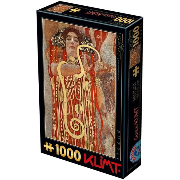 D-Toys (66923) - Gustav Klimt: "Hygieia" - 1000 Teile Puzzle