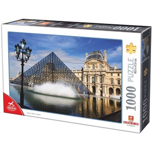 Deico (75772) - "Le Louvre, Paris" - 1000 Teile Puzzle