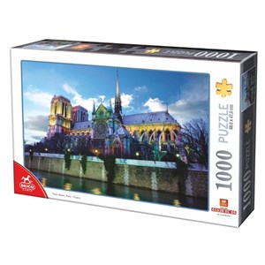 D-Toys (75772-02) - "Notre Dame de Paris, France" - 1000 Teile Puzzle