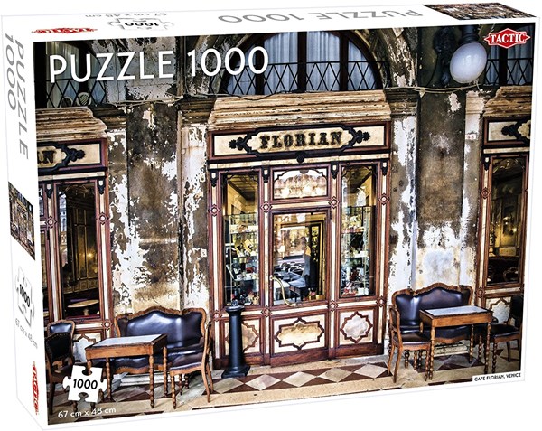 Tactic (55237) - "Café Florian" - 1000 Teile Puzzle
