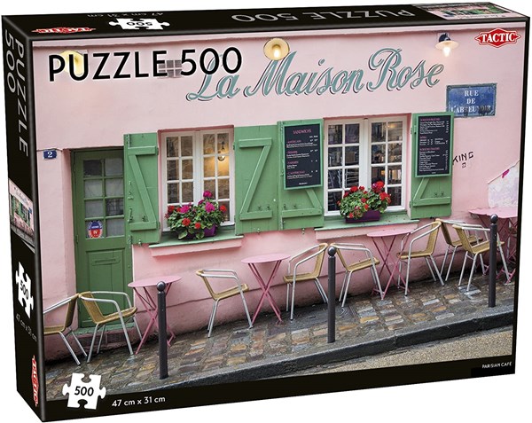 Tactic (55259) - "Parisian Café" - 500 Teile Puzzle