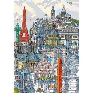 Educa (18471) - Carlo Stanga: "Paris" - 200 Teile Puzzle