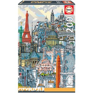 Educa (18471) - Carlo Stanga: "Paris" - 200 Teile Puzzle