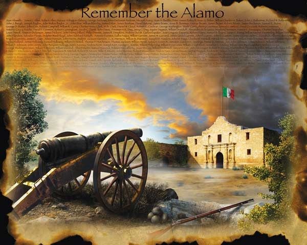 SunsOut (67952) - Jim Todd: "Remember the Alamo" - 1000 Teile Puzzle