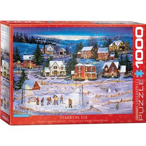 Eurographics (6000-5440) - Patricia Bourque: "Stars on the Ice" - 1000 Teile Puzzle