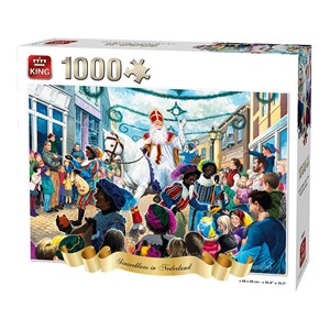King International (55813) - "Sinterklaas in The Netherlands" - 1000 Teile Puzzle