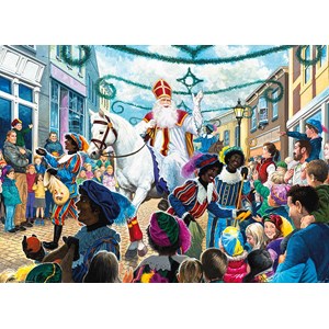 King International (55813) - "Sinterklaas in The Netherlands" - 1000 Teile Puzzle