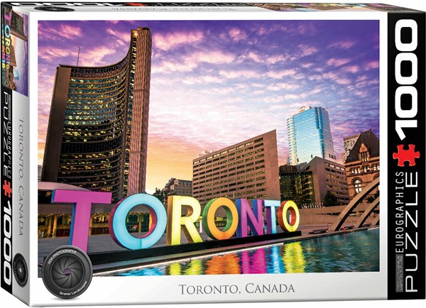 Eurographics (6000-5432) - "Toronto, Canada" - 1000 Teile Puzzle