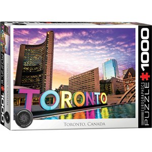 Eurographics (6000-5432) - "Toronto, Canada" - 1000 Teile Puzzle