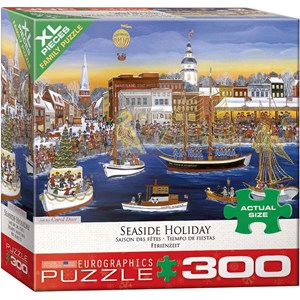 Eurographics (8300-5402) - Carol Dyer: "Seaside Holiday" - 300 Teile Puzzle