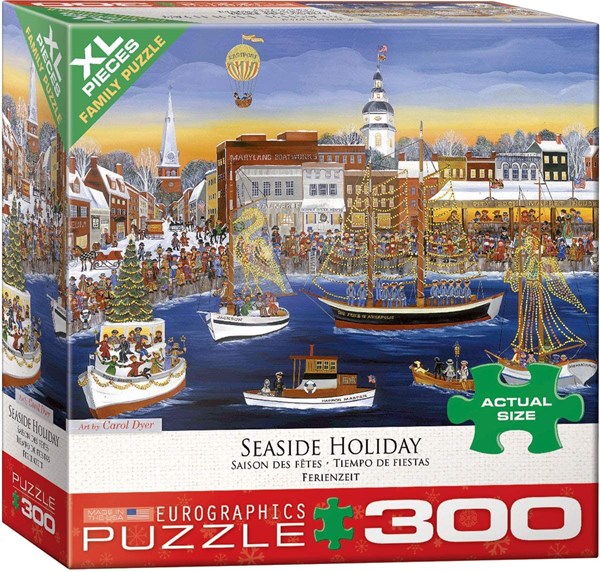 Eurographics (8300-5402) - Carol Dyer: "Seaside Holiday" - 300 Teile Puzzle