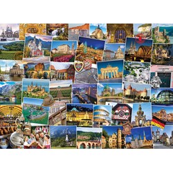 Eurographics (6000-5465) - "Globetrotter Deutschland" - 1000 Teile Puzzle