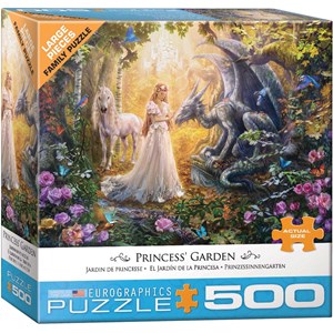 Eurographics (6500-5458) - "Princess' Garden" - 500 Teile Puzzle