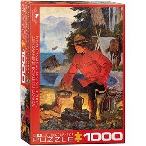 Eurographics (6000-5352) - "Morning Campfire" - 1000 Teile Puzzle