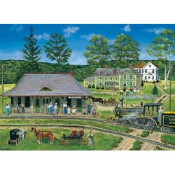 Eurographics (8300-5388) - Bob Fair: "Canaan Station" - 300 Teile Puzzle