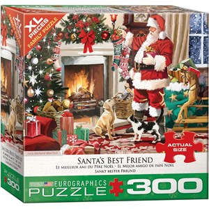 Eurographics (8300-5399) - "Santa's Best Friend" - 300 Teile Puzzle