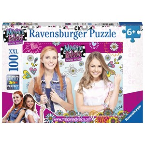 Ravensburger (10714) - "Maggie und Bianca" - 100 Teile Puzzle