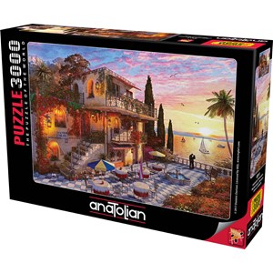 Anatolian (4911) - Dominic Davison: "Mediterranean Romance" - 3000 Teile Puzzle