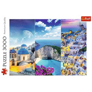 Trefl (33073) - "Griechische Feiertage" - 3000 Teile Puzzle