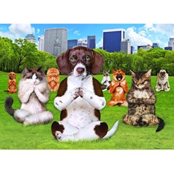 Eurographics (8300-5455) - "Yoga Park" - 300 Teile Puzzle