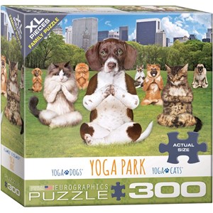 Eurographics (8300-5455) - "Yoga Park" - 300 Teile Puzzle