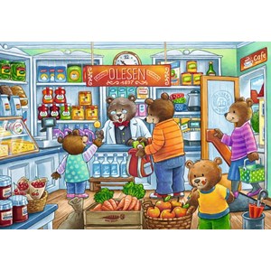Ravensburger (05076) - "Komm, wir gehen einkaufen" - 12 Teile Puzzle