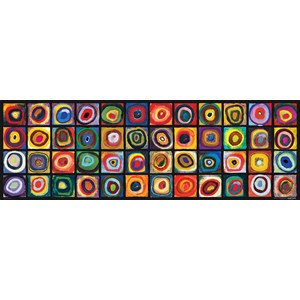 Eurographics (6010-5443) - Vassily Kandinsky: "Color Square" - 1000 Teile Puzzle