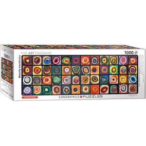 Eurographics (6010-5443) - Vassily Kandinsky: "Color Square" - 1000 Teile Puzzle